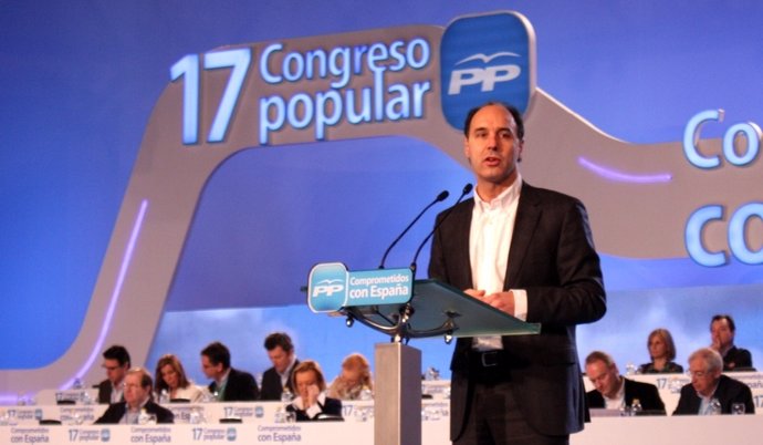 Ignacio Diego En El XVII Congreso Nacional Del PP