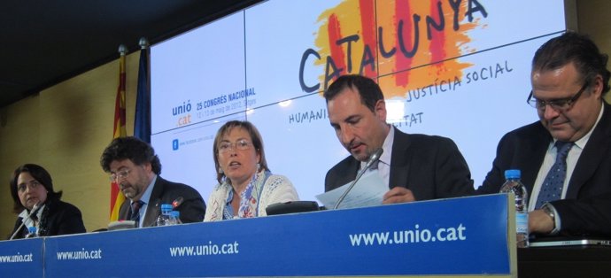 Sònia Recasens, Antoni Castellà, Marta Llorens, Ramon Espadaler Y Manuel Silva