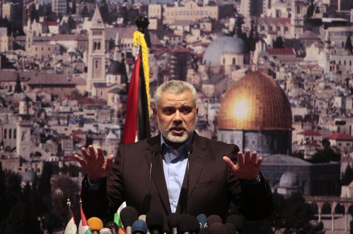 El Lider Del Movimiento Islámico Palestino Hamás, Ismail Haniyeh