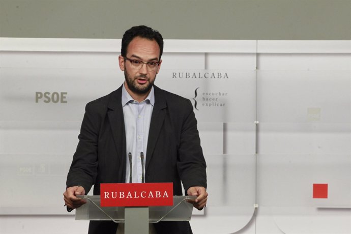 Antonio Hernando,  Vicecoordinador Del Comité Electoral Del PSOE