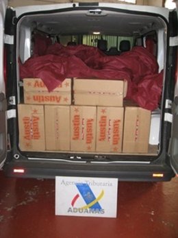 Tabaco De Contrabando Intervenido En Vigo