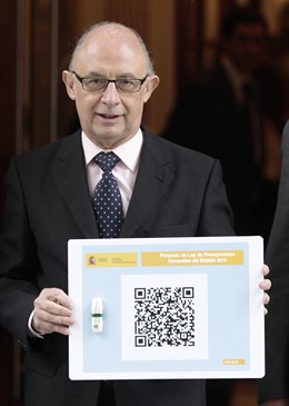 Cristobal Montoro Presenta Los Presupuestos