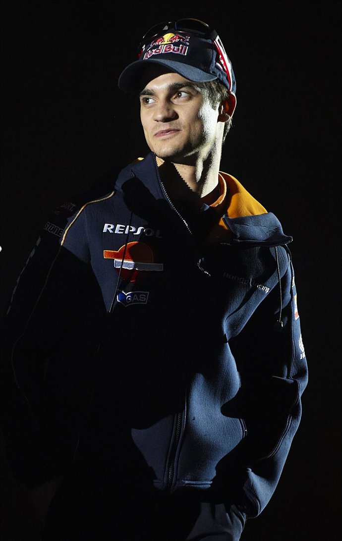 Dani Pedrosa Posando