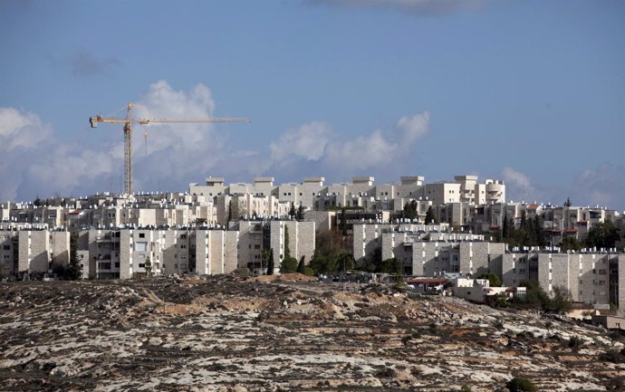 Vista General De Gilo, Un Asentamiento Judío En Jerusalén Este