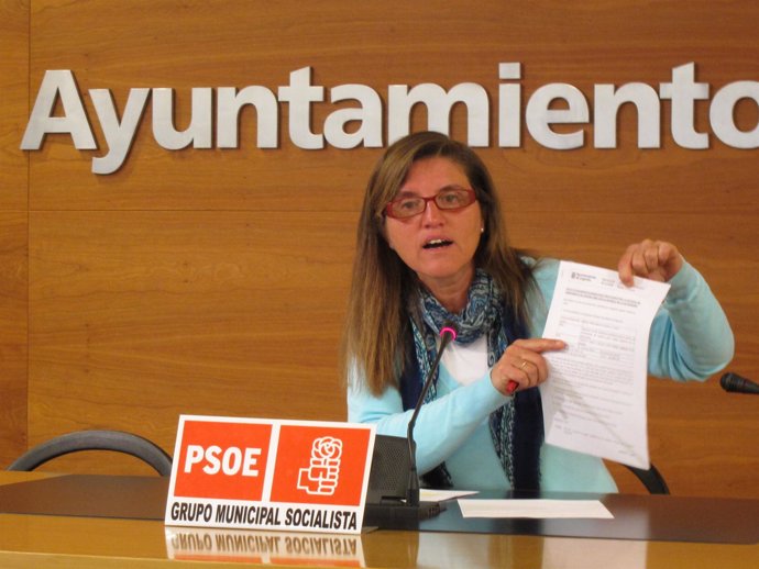 La Concejala Del PSOE Inmaculada Sáenz