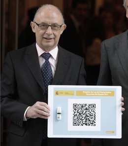 Cristobal Montoro Presenta Los Presupuestos