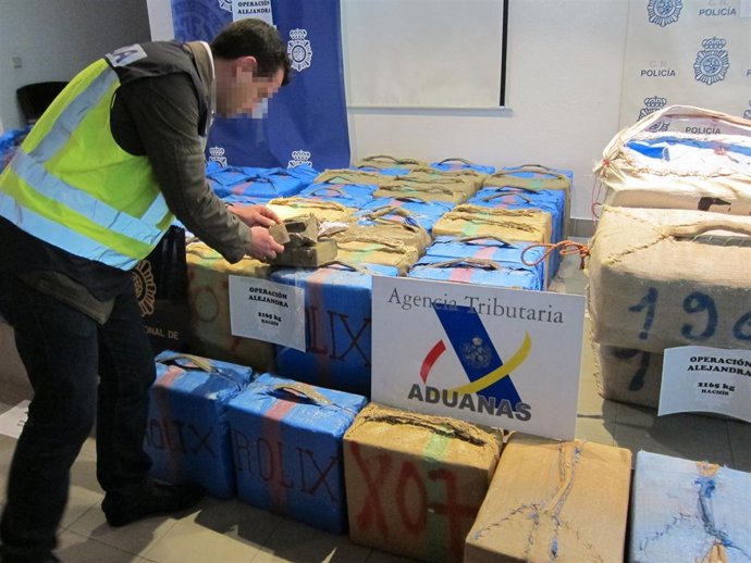 Los 2.250 Kilogramos De Hachís Incautados