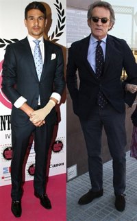 Jose Mari Manzanares y Alfonso Díez ponen de moda las corbatas de lunares