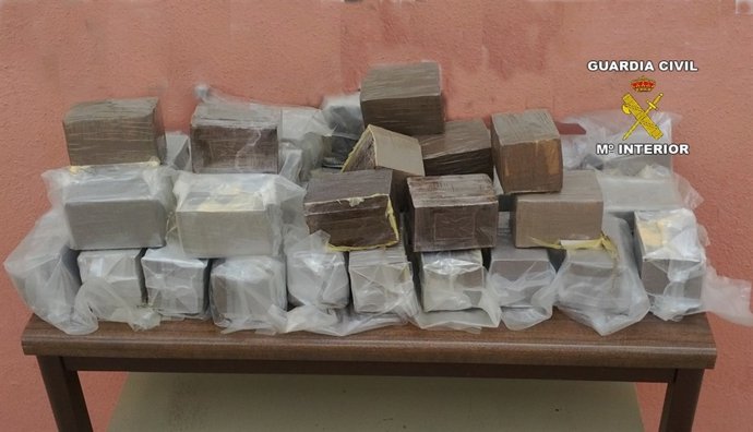 Hachís Incautado En Un Vehículo En El Puerto De Palma