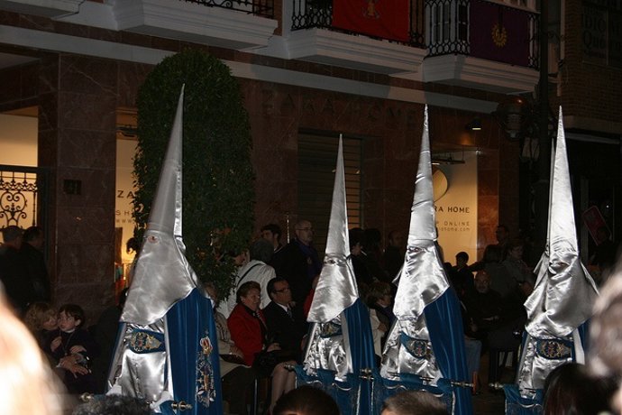 Procesión De Semana Santa En Cartagena