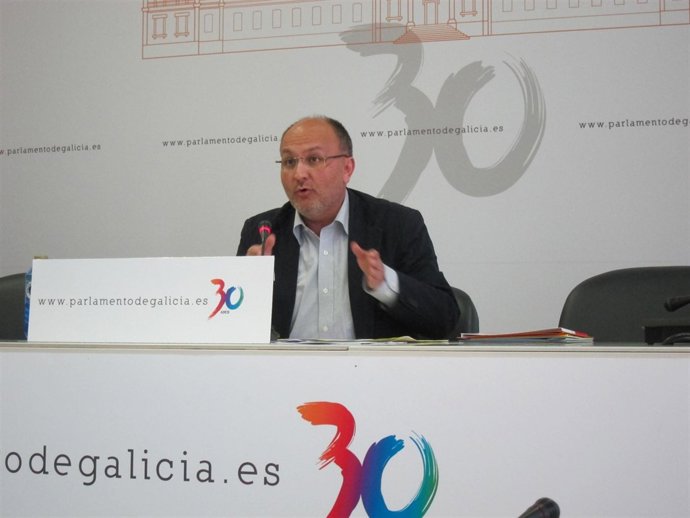 El socialista Abel Losada en la Xunta De Portavoces