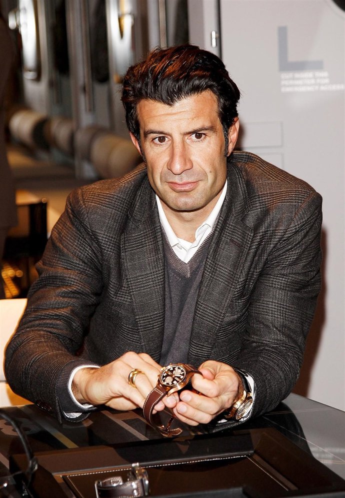 Luis Figo, Imagen De Los Relojes IWC 