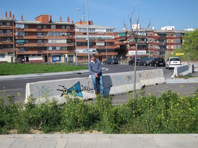 David Ortega Durante Una Visita A Canillejas