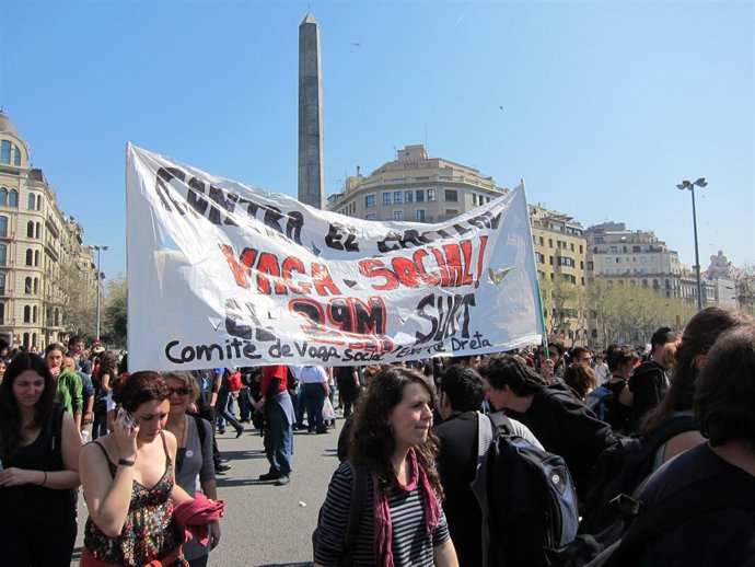 Huelga General En Barcelona 29M