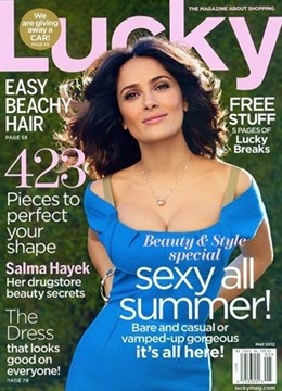 Salma Hayek Para La Revista Lucky