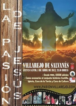 Cartel De La Pasión Viviente De Villarejo De Salvanés