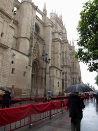 La probabilidad de lluvias este miércoles es "menor" en las provincias occidentales andaluzas, según la Aemet