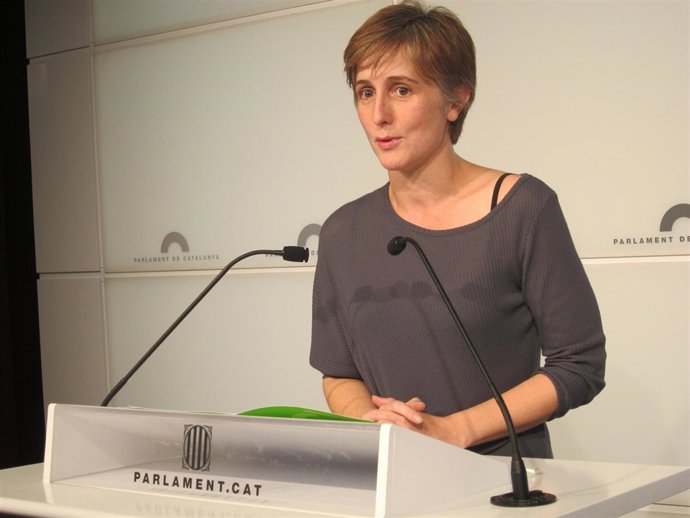 La Portavoz De ICV, Dolors Camats