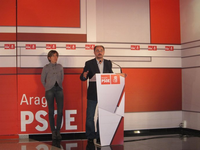 Javier Lambán Y Eva Saenz (PSOE-Aragón)