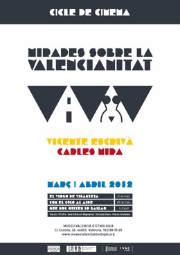Cartel Del Ciclo De Cine Sobre 'Valencianidad'