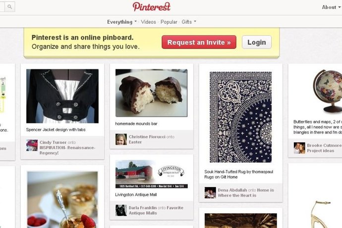 Página Web Pinterest