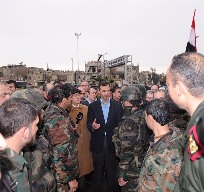 Bashar Al Assad, En Homs