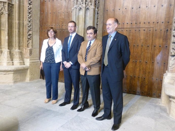 Blanca Urgell, Javier Maroto, Agustín Azkarate, Iñaki Goirizelaia