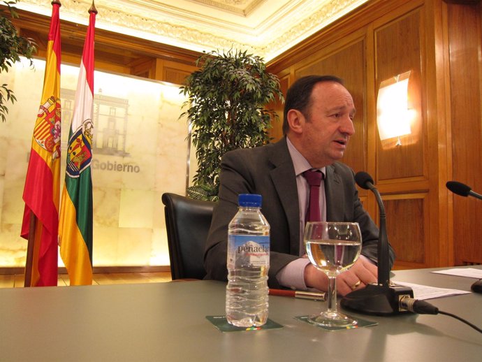 Pedro Sanz, Presidente Del Gobierno Riojano
