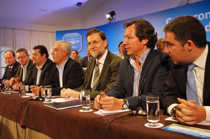 Rajoy Durante El Comité Ejecutivo Del PP De Andalucía