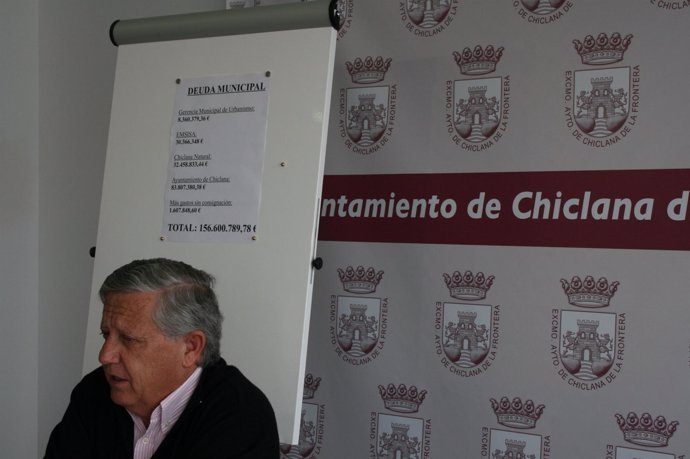 El Alcalde De Chiclana, Ernesto Marín (PP)