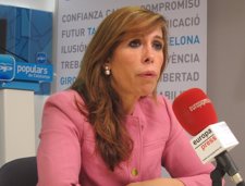 La Presidenta Del PP Catalán, Alicia Sánchez-Camacho