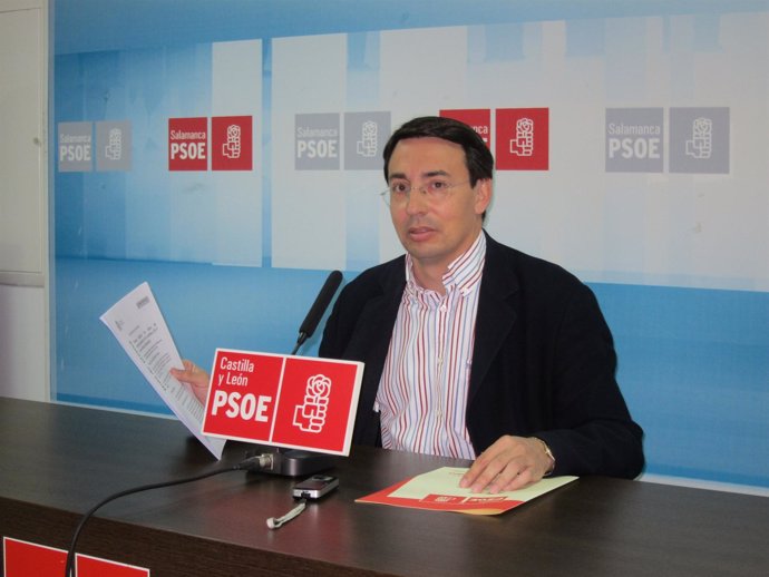  Fernando Pablos En La Sede Del PSOE En Salamanca Analiza Los Presupuestos