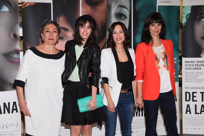 Luisa Gavasa, Leticia Dolera, Paula Ortiz Y Maribel Verdú