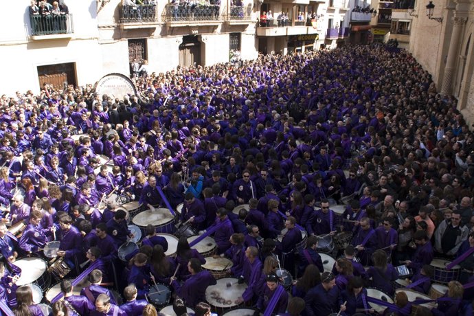 Rompida De La Hora En Calanda (Teruel)