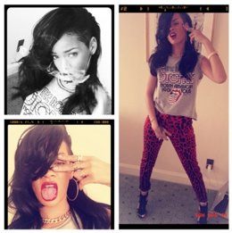 Montaje De Fotos De Rihanna