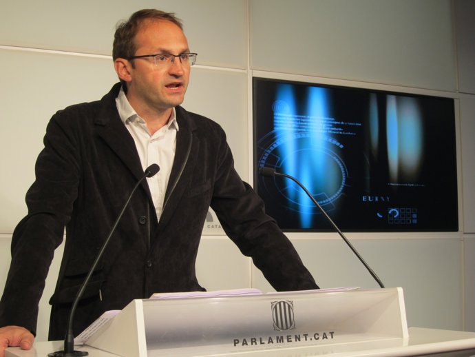 El Líder De ICV-Euia En El Parlament, Joan Herrera