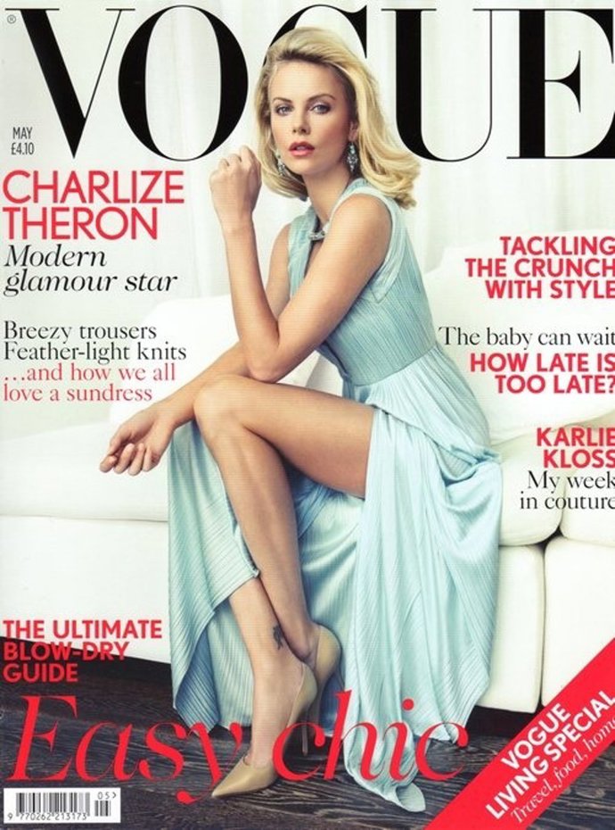 Charlize Theron En La Portada De Vogue