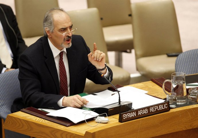 El Embajador De Siria Ante Naciones Unidas, Bashar Jaafari