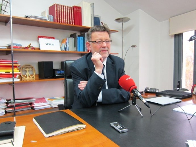 Puig Durante La Entrevista Con Europa Press