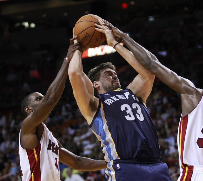 Marc Gasol (Memphis Grizzlies) Contra Miami Heat