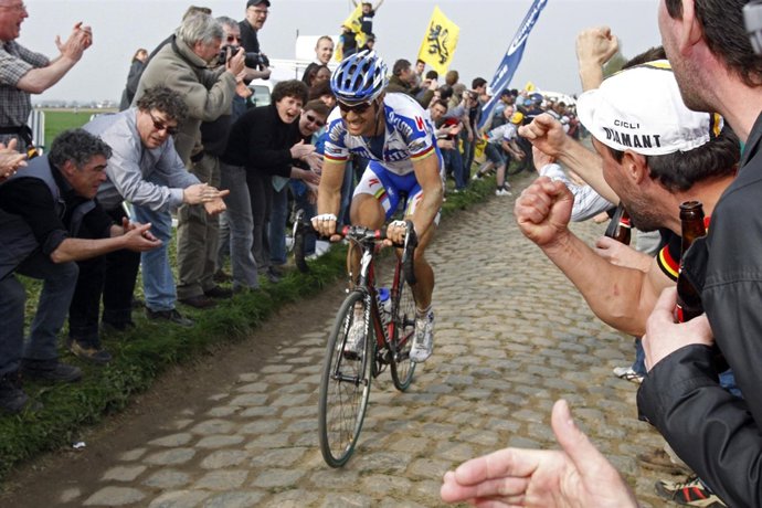 Tom Boonen En La París-Roubaix