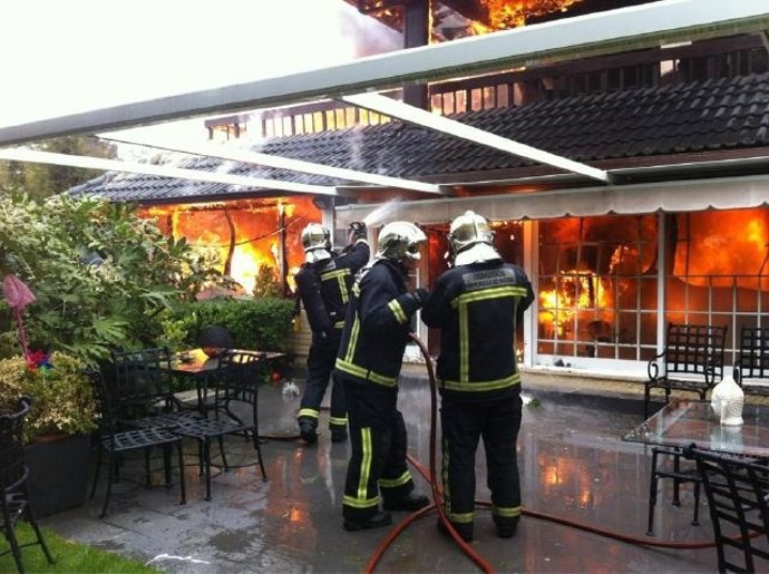 Una Imagen Del Incendio