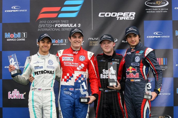 Sainz Jr, Tercero En La F3-Británica