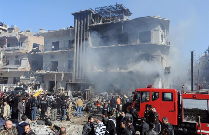 Explosiones En Damasco, Siria