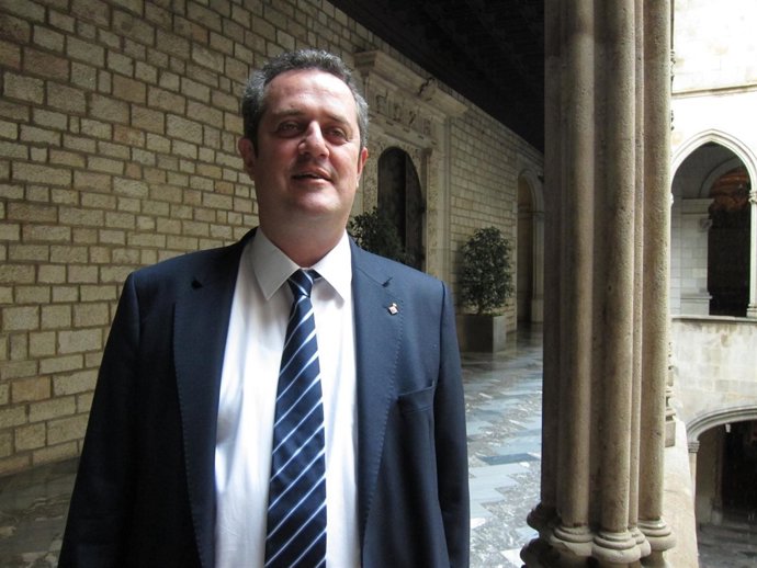 El Primer Teniente De Alcalde De Barcelona, Joaquim Forn