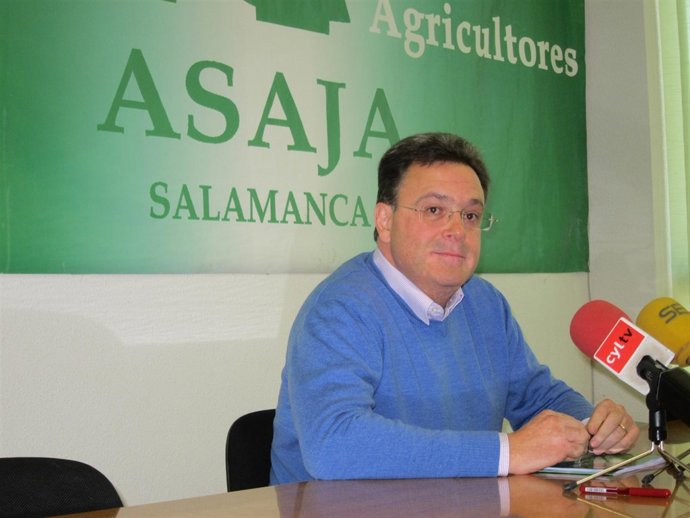  El Presidente De Asaja Salamanca, Vicente De La Peña,.