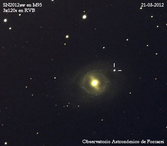 Supernova Que Estudia El Observatorio De Forecarei.