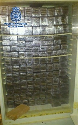 Armario Decomisado Con Media Tonelada De Hachís