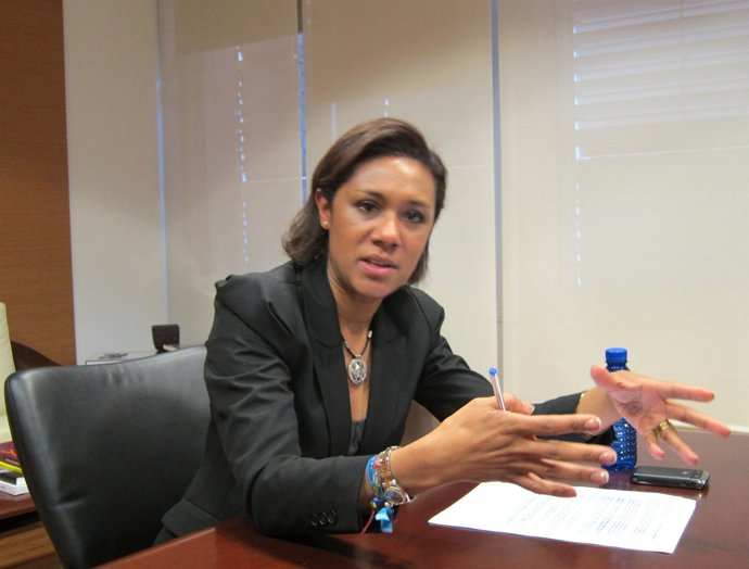 La Consellera De Cultura, Lola Johnson, En La Entrevista