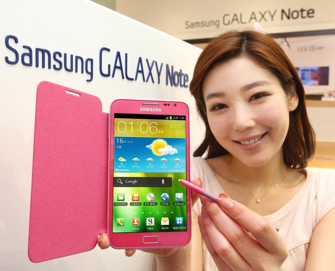 Samsung Galaxy Note En Rosa
